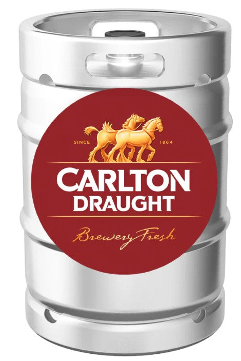 Carlton Draught 49.5 Litre Beer Keg - D-Type