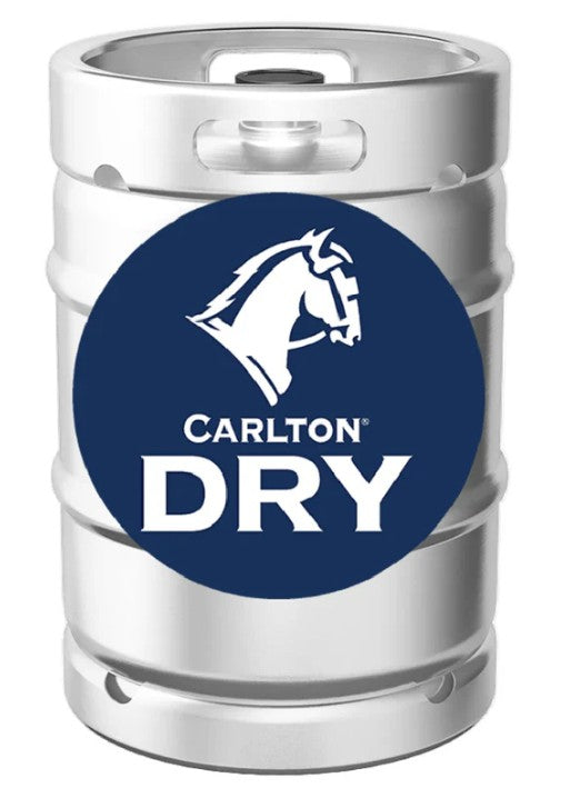 Carlton Dry 49.5 Litre Beer Keg - D-Type