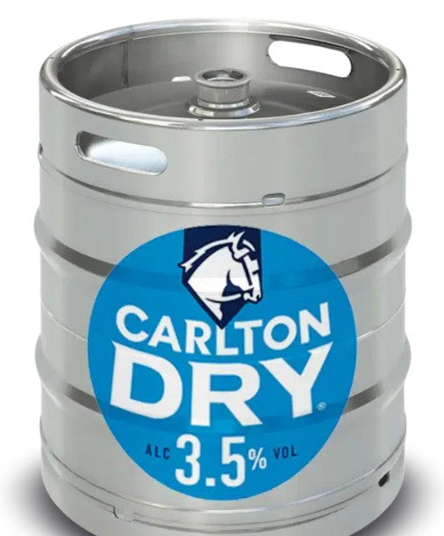 Carlton Dry 3.5 Mid 49.5 Litre Beer Keg - D-Type