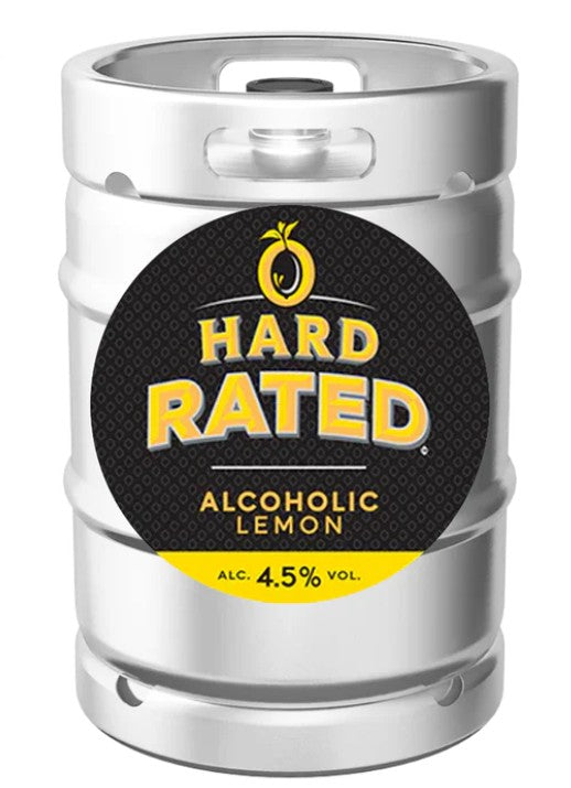 Keg King - Kegmaster Series XL Kegerator - Fastap Double Tap x Hard Rated Lemon 49.5 Litre Keg