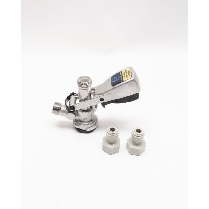 Beer Keg Coupler D-Type - Push In